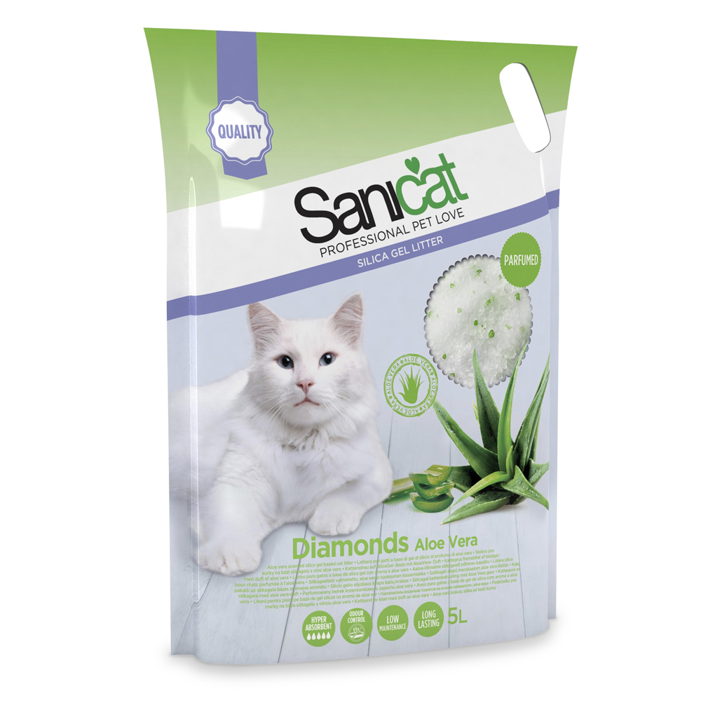5l Diamonds Aloe Vera Sanicat kissanhiekka