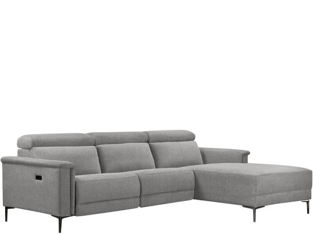 Sohva recliner Loft24 Lund, harmaa