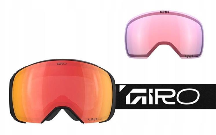 Laskettelulasit Giro Comp, mustat – kuva 2/4