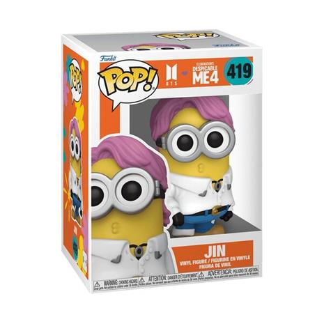 Funko Pop! Rocks: Minions X BTS - Jin (9cm) FIGU