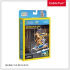 3D-palapeli CubicFun National Geographic hydraulinen nostin STEM-pakkaus