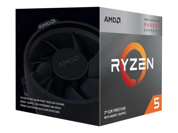 AMD Ryzen 5 3400G 65W 4C/8T 4GHz AM4 BOX – kuva 3/6