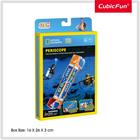 3D-palapeli CubicFun National Geographic periskooppi STEM-opetuksellinen lelu, jatkettava 29 cm