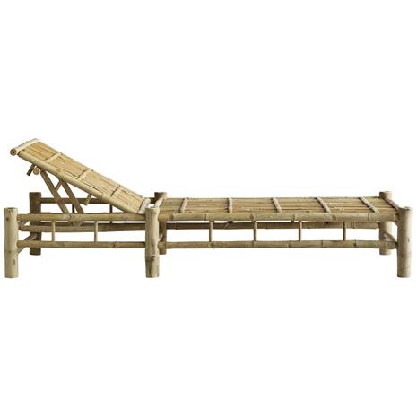 Tine K Aurinkovuode Yksittäinen Nature - Aurinkotuolit Bambu Luonnonvaalea - BAMBED – kuva 4/5