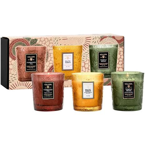 Voluspa 3 x Demi Candle Set