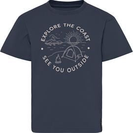 Didriksons Mynta T-paita, Navy, 130