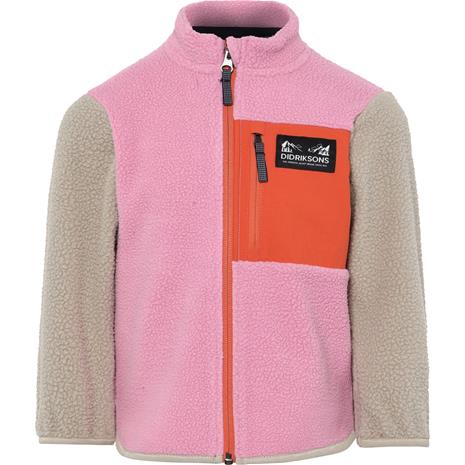 Didriksons Anten Teddytakki, Light Heather Pink, 120