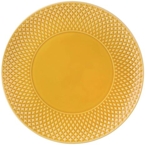 Bordallo Pinheiro Bicos Lautanen ä˜17 Cm - Muut Lauataset & Vadit Kivitavara Keltainen - 65032302