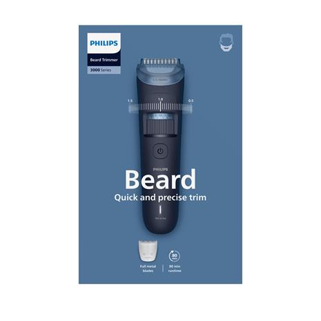 Philips Beardtrimmer Series 3000 BT3665, partatrimmeri – kuva 8/8