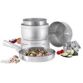 Tatonka Multi Set + A. Burner, keittoastia, hopea