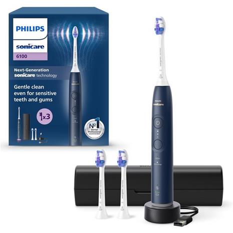 Philips Sonicare 6100 Series HX7403, sähköhammasharja + matkakotelo