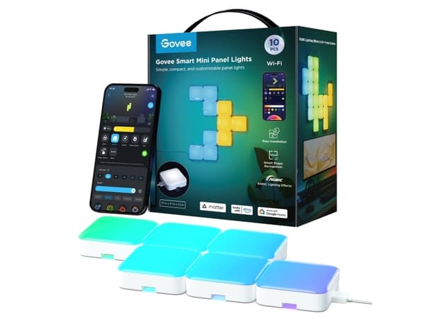 Govee - 10x ä„lykäs mini RGBIC panel Wi-Fi