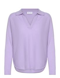 Davida Cashmere Curved Open Collar - Yellow - S