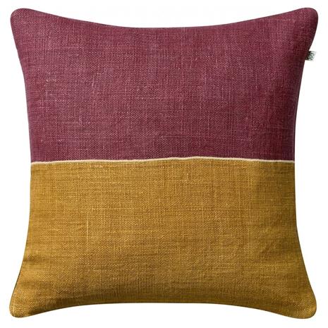 Chhatwal & Jonsson Amol tyynynpäällinen 50x50 cm Ruby-masala yellow