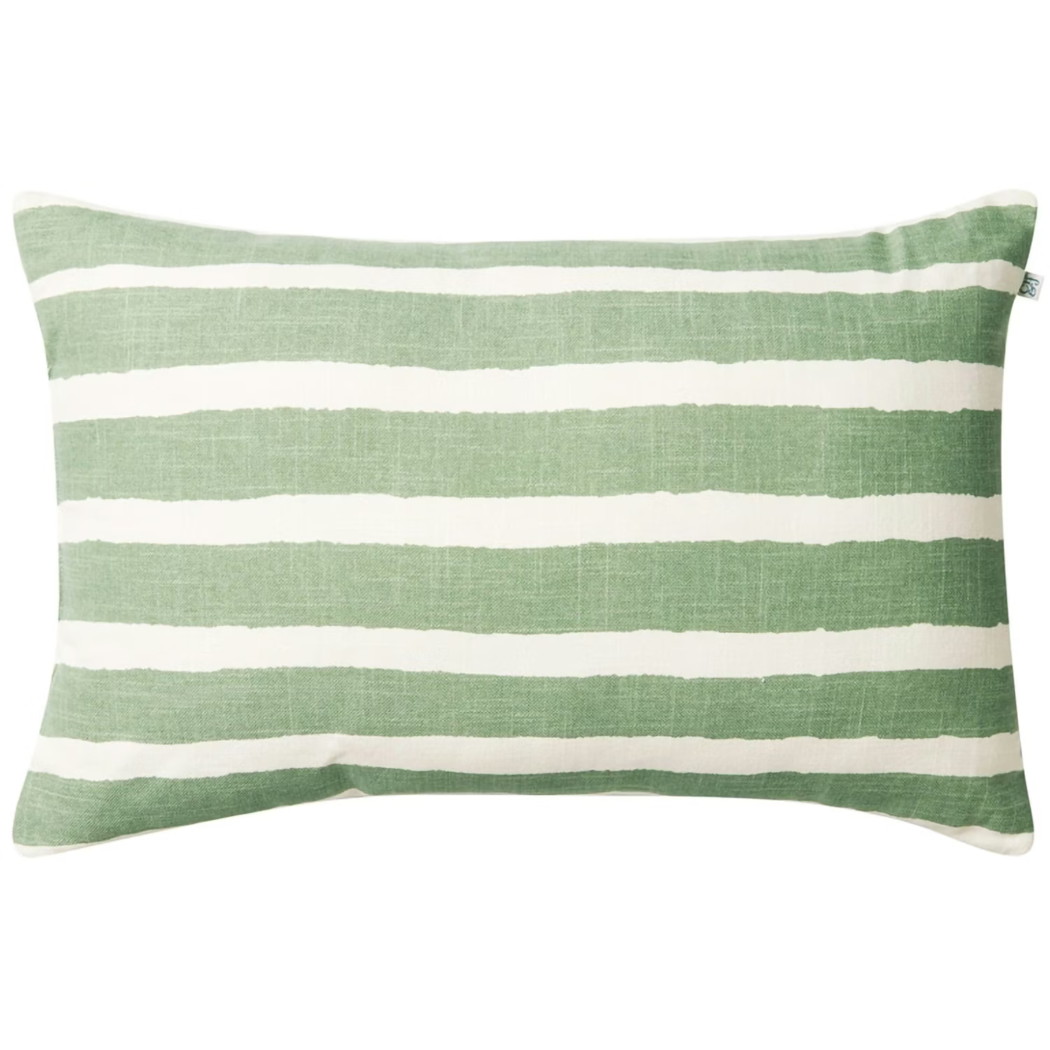 Chhatwal & Jonsson Block Stripe Ulkotyyny 40x60 Cm Sage - Tyynyt Puuvilla Salvia - OIC070274-25