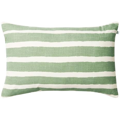 Chhatwal & Jonsson Block Stripe Ulkotyyny 40x60 Cm Sage - Tyynyt Puuvilla Salvia - OIC070274-25