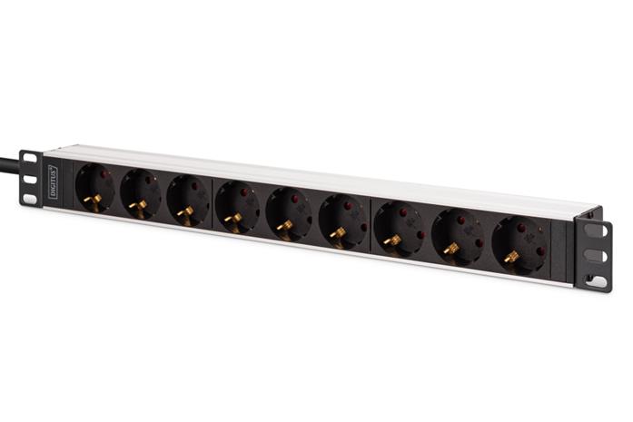 DIGITUS - power strip - aluminium profile