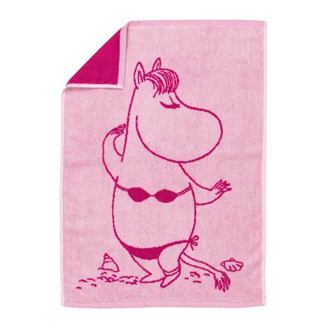 Moomin Arabia Moomin Pyyhe Niiskuneiti 50x70 Cm - Pyyhkeet & Kylpypyyhkeet Puuvilla Vaaleanpunainen - 1082564