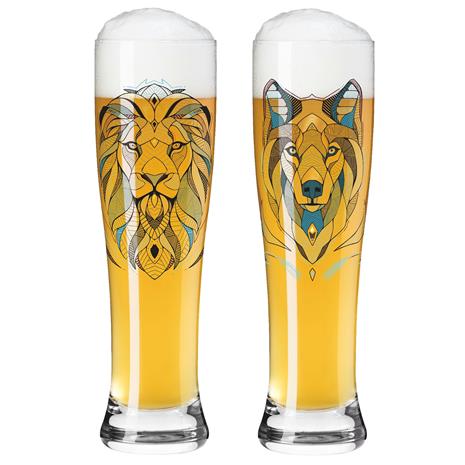 Ritzenhoff Brauchzeit weizen -olutlasi, 2 kpl