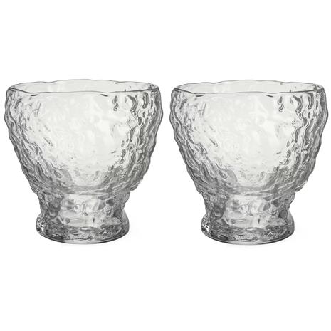 Kosta Boda Moss tumbler-lasi 33 cl 2-pack Kirkas