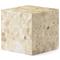 Audo Copenhagen Plinth Cubic Sivupöytä 40x40 Cm Kunis Breccia - Sivupöydät & Apupöydät Marmori Sand - 7010130 – kuva 8