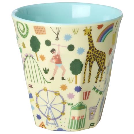 RICE kuppi 25 Cl Mint Fun Fair - Kahvikupit Melamiini Multi - MELCU-FUFAMI