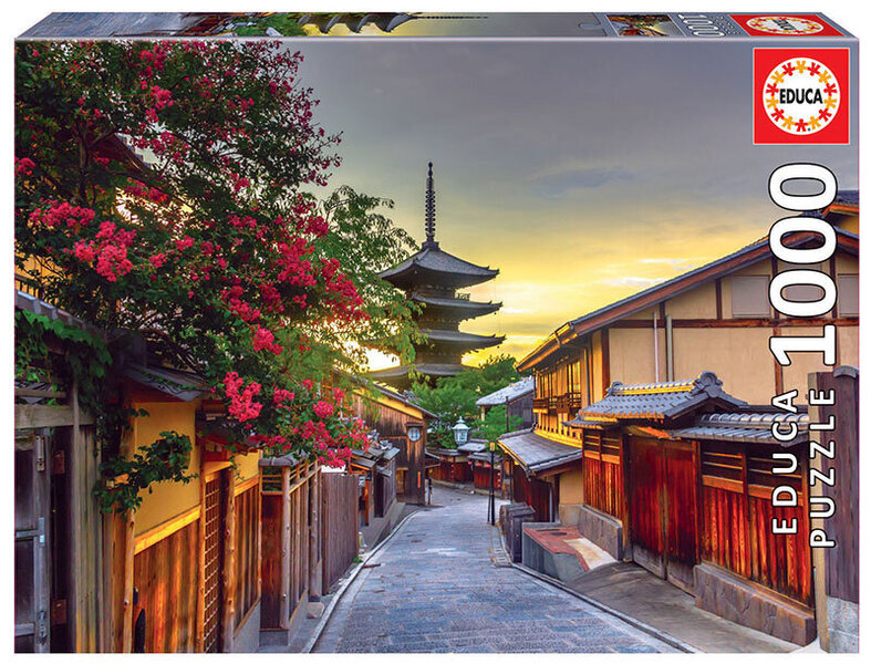 Educa Yasaka Pagoda, Kyoto, Japan, 1000 kpl, Kaupunki, 12 vuosi/vuosia