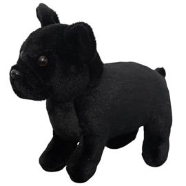 Pehmolelu Koira, 19 cm, musta