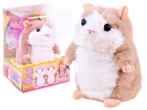 Interaktiivinen puhuva hamsteri, ruskea