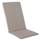 Tuolityyny Home4You SIMPLE HIEKANVÄRINEN 48x115x3cm Polyesteri Moderni