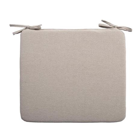 Tuolin istuinpehmuste Home4You SIMPLE BEIGE 38x43x2,5 cm Polyesteri Mukavuus