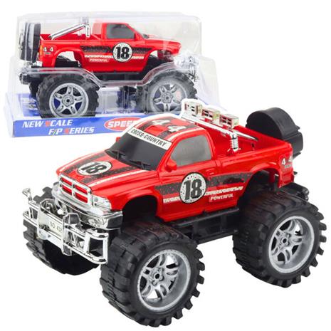 Maastoauto, 27 cm, punainen