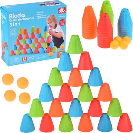 Lasten peli Dino Blocks 3in1