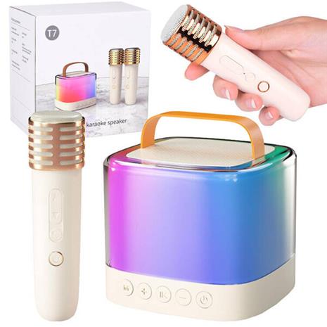 Langaton kaiutin kahdella mikrofonilla ja Bluetoothilla – kuva 1/1