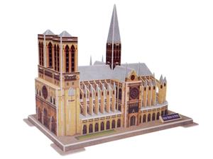 3D-palapeli Notre-Dame-katedraali, 77 osaa