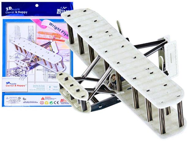 3D-palapeli lentokone Wright Flyer, 51 os. – kuva 1/1