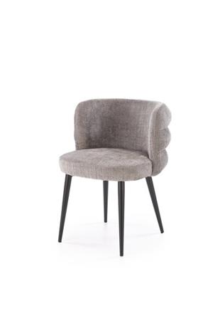 kahden tuolin setti Halmar K575, harmaa/musta