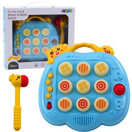 Whac-A-Mole-peli, sininen