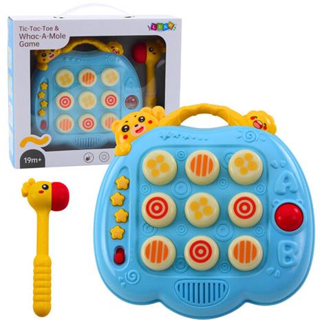Whac-A-Mole-peli, sininen