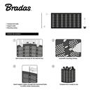 Kompostiastia Bradas, 180 l, Ø50 cm