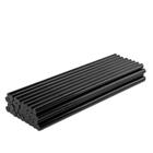 Hot melt -liimapuikot Bradas 11x300 mm, musta, 34 kpl / 1 kg