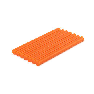 Bradas kuumaliimatikut 7x100 mm, oranssi, 7 kpl