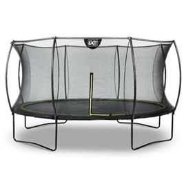 Maanpäällinen trampoliini EXIT Silhouette, halkaisija 427 cm, musta