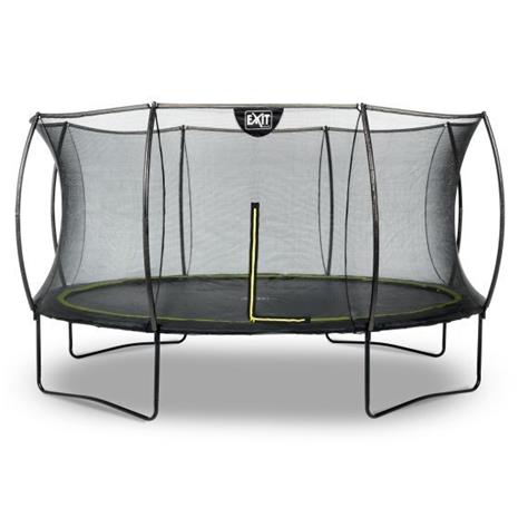 Maanpäällinen trampoliini EXIT Silhouette, halkaisija 427 cm, musta