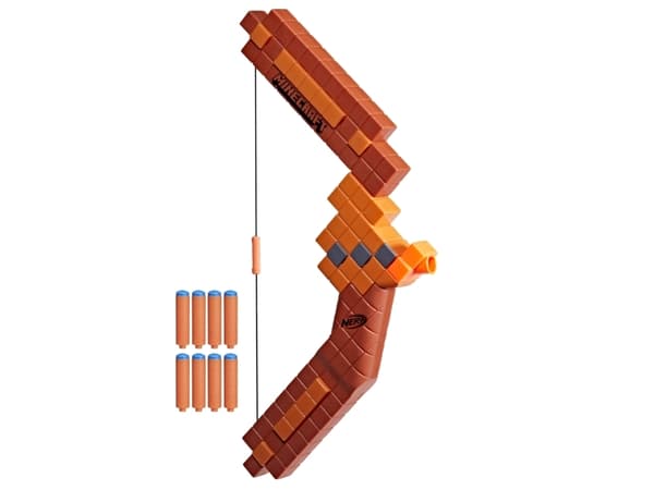 Hasbro Nerf Minecraft Bow Dart Blaster 8 Nerf N1 Darts – kuva 3/8