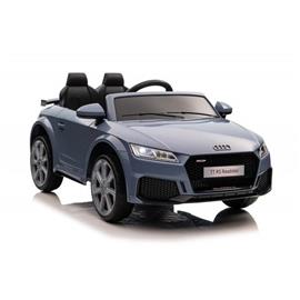 Audi TTRS yksipaikkainen lasten sähköauto, vaaleansininen