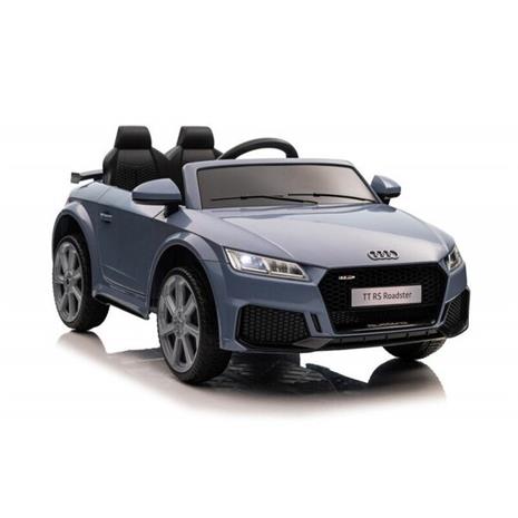 Audi TTRS yksipaikkainen lasten sähköauto, vaaleansininen
