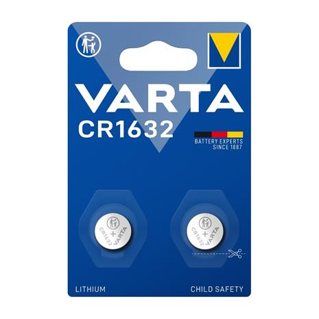 Varta â€“ CR1632 Lithium Coin 2 Pack (B) (6632101402)