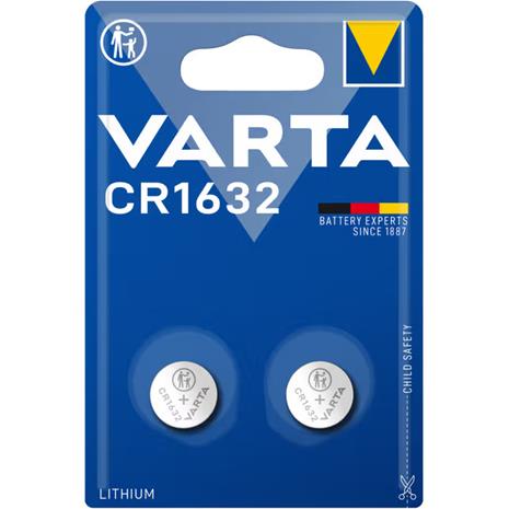 Varta â€“ CR1632 Lithium Coin 2 Pack (B) (6632101402)