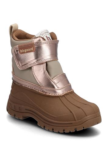 Bisgaard Bisgaard Pixie Talvikengät Tarroilla Brown Bisgaard